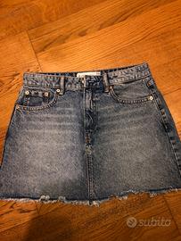 Gonna denim jeans Stradivarius