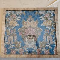 Cornice in seta motivo floreale 55 x 65
