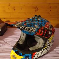 casco cross oneal taglia L