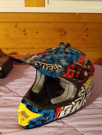 casco cross oneal taglia L