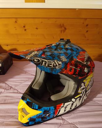 casco cross oneal taglia L