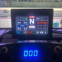 Display Telemetria Sim Racing 7” HDMI per Fanatec