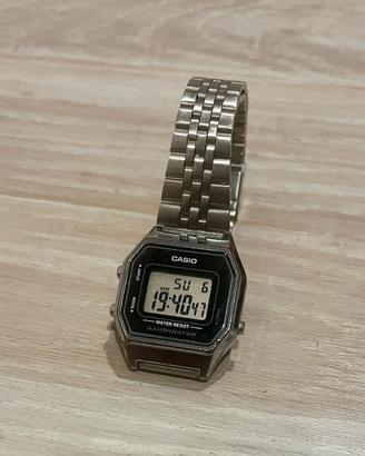 Orologio Casio digitale acciaio vintage