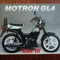 MOTRON GL4 ciclomotore -  depliant