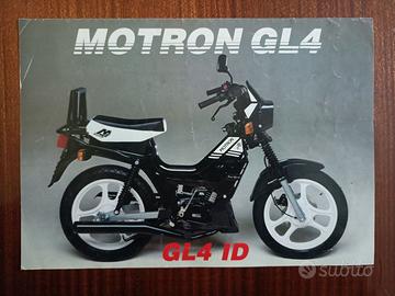 MOTRON GL4 ciclomotore -  depliant