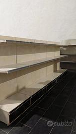 COPPIA GONDOLE 380cm H.163cm BASE NERA RIBASSATE