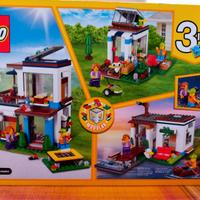 Lego nuovo. Casa moderna in 3 versioni