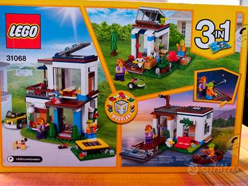 Lego nuovo. Casa moderna in 3 versioni