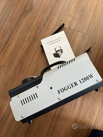 Macchina fumo con luci