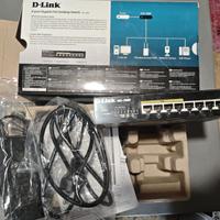 Switch  D-LINK DGS - 1008P - 4+ 4 PoE x telecamere
