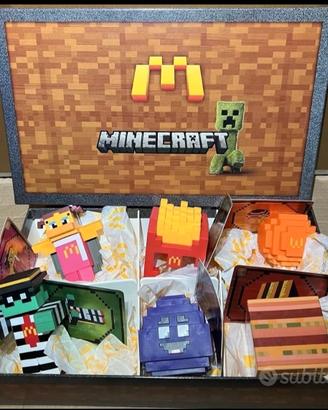 Box collezione limited edition Minecraft Mcdonalds