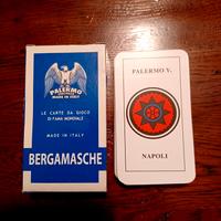 Carte da gioco  Bergamasche nuove vintage 