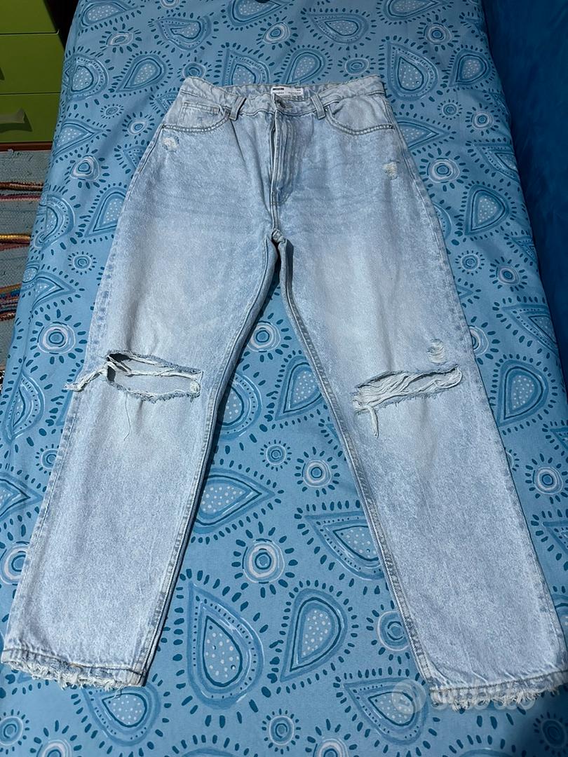 Jeans strappati ragazza on sale bershka