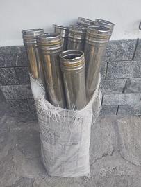 TUBI CANNA FUMARIA INOX DIAM 10 CM