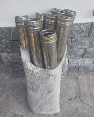 TUBI CANNA FUMARIA INOX DIAM 10 CM