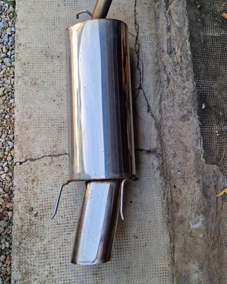 Scarico Ragazzon in acciaio per MG ZR 105