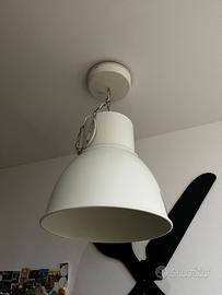 Lampa a sospensione HEKTAR colore bianco