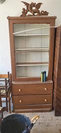 credenza antica da restaurare