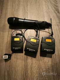 SET MICROFONI WIRELESS SENNHEISER