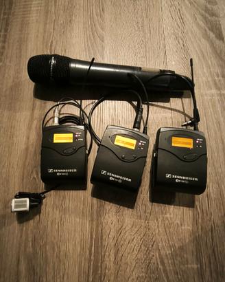 SET MICROFONI WIRELESS SENNHEISER