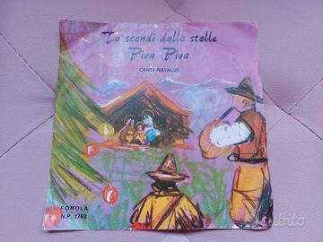 Disco 45 giri Tu scendi dalle stelle Piva Piva