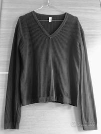 Miu Miu, maglione uomo vintage, grigio, tg. S/M