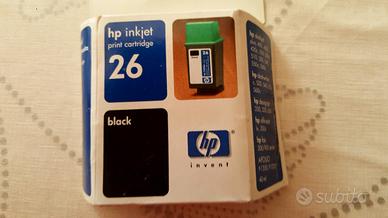 Cartuccia hp inkjet 26 blach