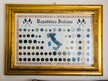 Quadro Monete Lire Italiane