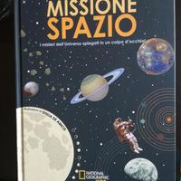 Libro bambini "Missione Spazio" (nuovo)