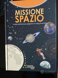 Libro bambini "Missione Spazio" (nuovo)