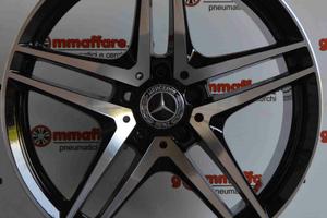 4 cerchi lega mercedes classe c e cls r19 lt4146