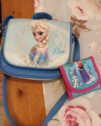borsetta e portafoglio Frozen 