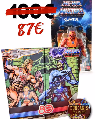Masters of the Universe  He-Man Skeletor e Clawful