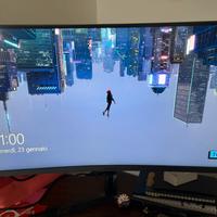 Monitor gaming samsung 27 pollici 144hz curvo 2k