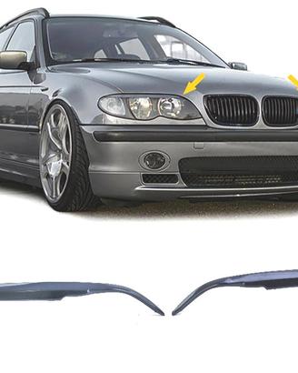 PALPEBRE FARO BMW E46 SEDAN TOURING 01- NERO