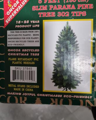 Albero di Natale Slim Oncor - Altezza 150 cm