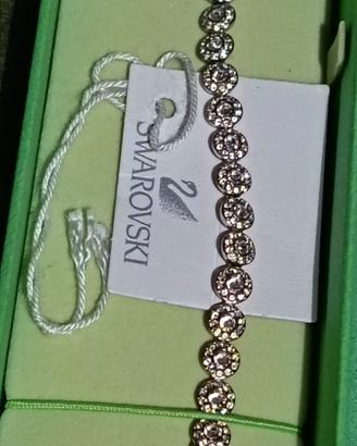 Bracciale Tennis SWAROVSKI Argentato con Cristalli