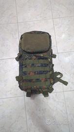Zaino flecktarn 25L sistema MOLLE