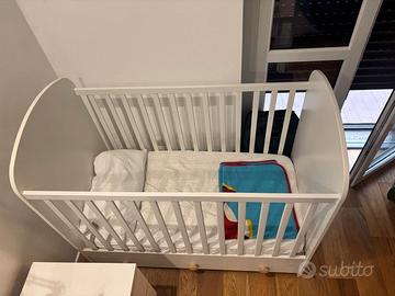Lettino e materasso