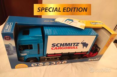 CAMION + CONTAINER +MULETTO Bruder SPECIAL EDITION