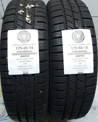 2 GOMME 175 65 15 CONTINENTAL A73416