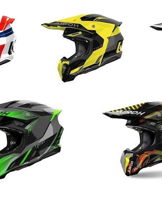 CASCO CROSS MOTOCROSS ENDURO AIROH TWIST 3