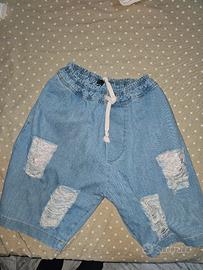 pantaloncino di jeans