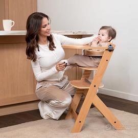 Seggiolone per bebè sedia regolabile fino a 35kg 