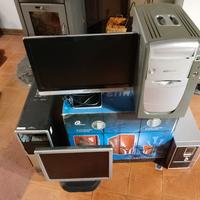 4 PC e 2 schermi 