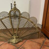 Para scintille d camino in ottone