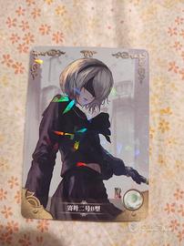 Card carta 2B nier automata goddess story waifu