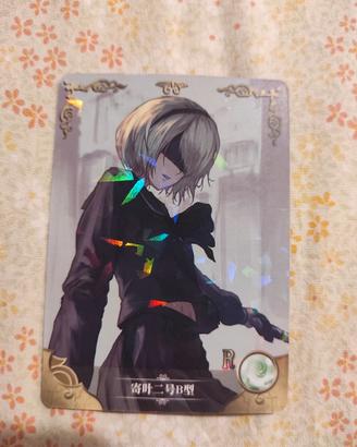 Card carta 2B nier automata goddess story waifu