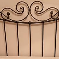 Letto matrimoniale in ferro battuto