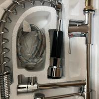 Miscelatore lavello doppio